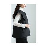 可愛さ引き立つビックカラーの中綿キルティングベスト レディース ファッション | Sawa a la mode | 詳細画像17