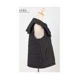 可愛さ引き立つビックカラーの中綿キルティングベスト レディース ファッション | Sawa a la mode | 詳細画像21