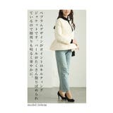 「パール×ペプラム」中綿キルティングジャケット レディース ファッション | Sawa a la mode | 詳細画像6