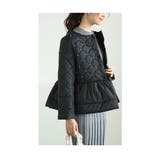 「パール×ペプラム」中綿キルティングジャケット レディース ファッション | Sawa a la mode | 詳細画像17