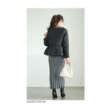 「パール×ペプラム」中綿キルティングジャケット レディース ファッション | Sawa a la mode | 詳細画像18