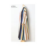 心躍る鮮やかレトロストライプ柄ワンピース レディース ファッション | Sawa a la mode | 詳細画像21