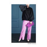 上品にオトナ映えする異素材プリーツ袖ニット レディース ファッション | Sawa a la mode | 詳細画像8