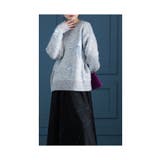 上品さが奏で合う花柄ラメシャギーニット レディース ファッション | Sawa a la mode | 詳細画像10
