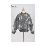 上品さが奏で合う花柄ラメシャギーニット レディース ファッション | Sawa a la mode | 詳細画像20