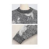 上品さが奏で合う花柄ラメシャギーニット レディース ファッション | Sawa a la mode | 詳細画像23