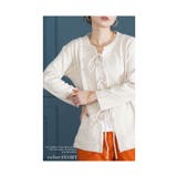 控えめな甘さを重ねるリボンカーディガン レディース ファッション | Sawa a la mode | 詳細画像11