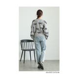 こなれた大人の可愛さ溢れるリボン柄ニットプルオーバー レディース ファッション | Sawa a la mode | 詳細画像14