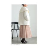 ぽこぽこ浮き出るバラ模様のビックカラーキルティングジャケット レディース | Sawa a la mode | 詳細画像10