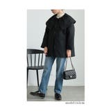 ぽこぽこ浮き出るバラ模様のビックカラーキルティングジャケット レディース | Sawa a la mode | 詳細画像14