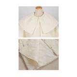 ぽこぽこ浮き出るバラ模様のビックカラーキルティングジャケット レディース | Sawa a la mode | 詳細画像23