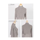 パールベストとワンピースのニットアンサンブル レディース ファッション | Sawa a la mode | 詳細画像21