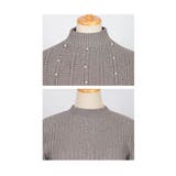 パールベストとワンピースのニットアンサンブル レディース ファッション | Sawa a la mode | 詳細画像22