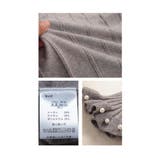 パールベストとワンピースのニットアンサンブル レディース ファッション | Sawa a la mode | 詳細画像24