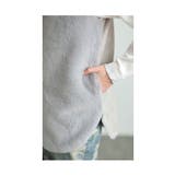 ずっと触れていたいスウェード切替エコファーベスト レディース ファッション | Sawa a la mode | 詳細画像13