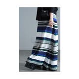 細見え叶う縦長ラインボーダー柄ニットスカート レディース ファッション | Sawa a la mode | 詳細画像15