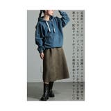 洒落感纏うオトナ顔デニムフーディートップス レディース ファッション | Sawa a la mode | 詳細画像6 