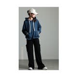 洒落感纏うオトナ顔デニムフーディートップス レディース ファッション | Sawa a la mode | 詳細画像15 