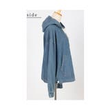 洒落感纏うオトナ顔デニムフーディートップス レディース ファッション | Sawa a la mode | 詳細画像21 