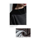着痩せるグラデーション配色ドルマンニット レディース ファッション | Sawa a la mode | 詳細画像8