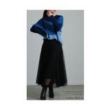 着痩せるグラデーション配色ドルマンニット レディース ファッション | Sawa a la mode | 詳細画像16