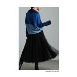 着痩せるグラデーション配色ドルマンニット レディース ファッション | Sawa a la mode | 詳細画像20