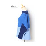 着痩せるグラデーション配色ドルマンニット レディース ファッション | Sawa a la mode | 詳細画像22