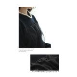 透き通るシアーオーガンジーのニットバルーンプルオーバー レディース ファッション | Sawa a la mode | 詳細画像4