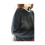 透き通るシアーオーガンジーのニットバルーンプルオーバー レディース ファッション | Sawa a la mode | 詳細画像8