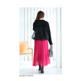透き通るシアーオーガンジーのニットバルーンプルオーバー レディース ファッション | Sawa a la mode | 詳細画像10