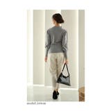 パールの粒が降り注ぐパフスリーブニットトップス レディース ファッション | Sawa a la mode | 詳細画像18