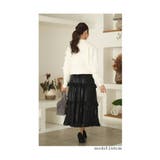 ふっくら花咲き誇るニットプルオーバートップス レディース ファッション | Sawa a la mode | 詳細画像14