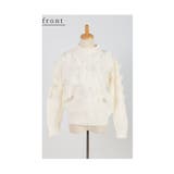 ふっくら花咲き誇るニットプルオーバートップス レディース ファッション | Sawa a la mode | 詳細画像20