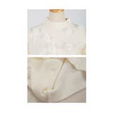 ふっくら花咲き誇るニットプルオーバートップス レディース ファッション | Sawa a la mode | 詳細画像23