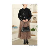 ビジューリボンやパール連なるニットカーディガン レディース ファッション | Sawa a la mode | 詳細画像18 
