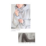 ダブルフェイスフード付き2wayウール混ジャケット レディース ファッション | Sawa a la mode | 詳細画像4