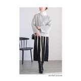 ダブルフェイスフード付き2wayウール混ジャケット レディース ファッション | Sawa a la mode | 詳細画像11
