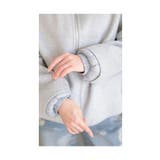 ダブルフェイスフード付き2wayウール混ジャケット レディース ファッション | Sawa a la mode | 詳細画像16
