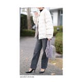 温もりに包まれるひし柄圧縮キルティングダウンジャケット レディース ファッション | Sawa a la mode | 詳細画像12