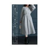楽ちん美シルエット裏起毛スウェットワンピース レディース ファッション | Sawa a la mode | 詳細画像6