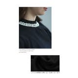 デコレーションパールネックの綺麗めニットトップス レディース ファッション | Sawa a la mode | 詳細画像4