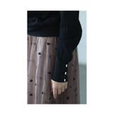 デコレーションパールネックの綺麗めニットトップス レディース ファッション | Sawa a la mode | 詳細画像9