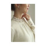 デコレーションパールネックの綺麗めニットトップス レディース ファッション | Sawa a la mode | 詳細画像16