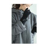 ビジューリボンが煌く手元華やぐニット手袋 レディース ファッション | Sawa a la mode | 詳細画像3