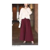 寒さに負けず暖かな穿き心地の裏起毛ワイドパンツ レディース ファッション | Sawa a la mode | 詳細画像30