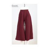 寒さに負けず暖かな穿き心地の裏起毛ワイドパンツ レディース ファッション | Sawa a la mode | 詳細画像32