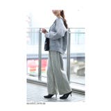 優美な花レースを纏ったゆったりニットトップス レディース ファッション | Sawa a la mode | 詳細画像11
