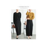 花模様コード刺繍のクールに決まるニットセットアップ レディース ファッション | Sawa a la mode | 詳細画像17