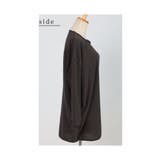着痩せシルエットに拘ったコクーンカットソー レディース ファッション | Sawa a la mode | 詳細画像22