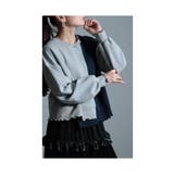 レディなメロウの甘さ配色スウェットトップス レディース ファッション | Sawa a la mode | 詳細画像7